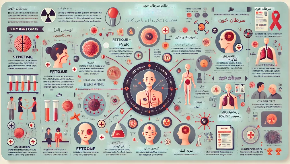 سرطان خون علل و علایم