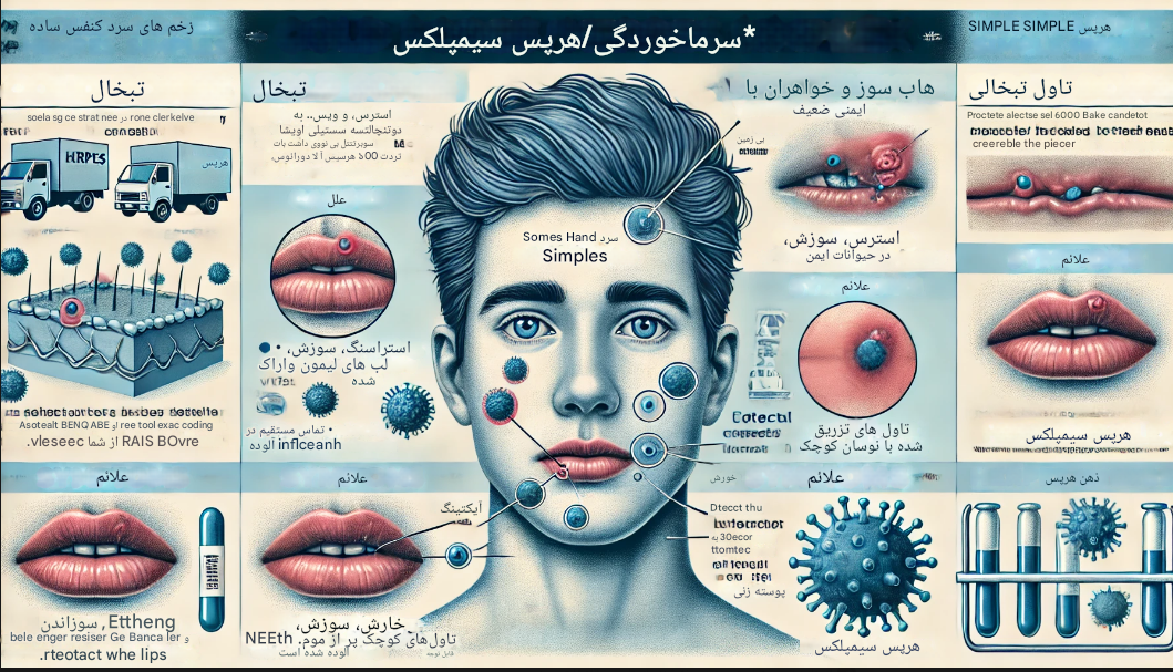 آفت دهان و تب‌خال