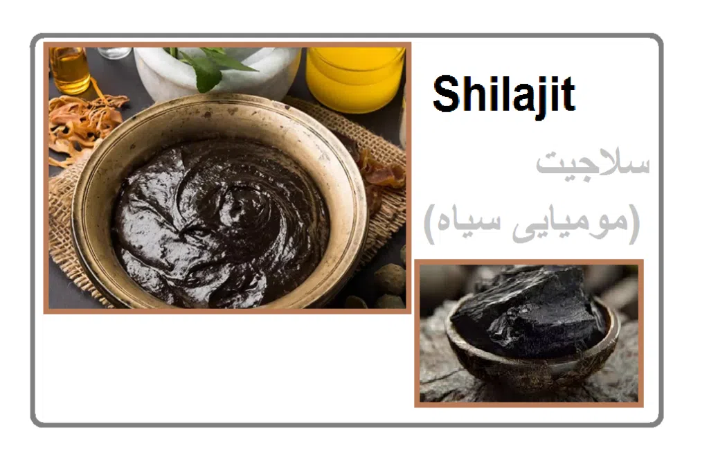 سلاجیت مومیایی سیاه
