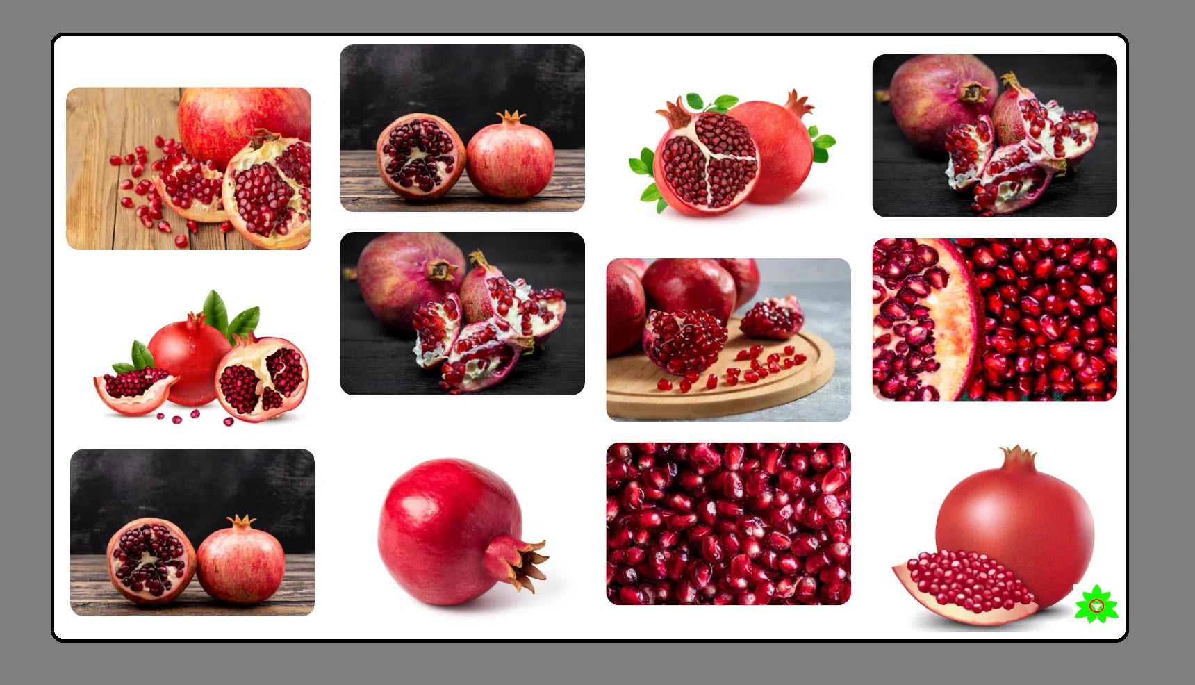 هندوانه و انار شب یلدا(انار)